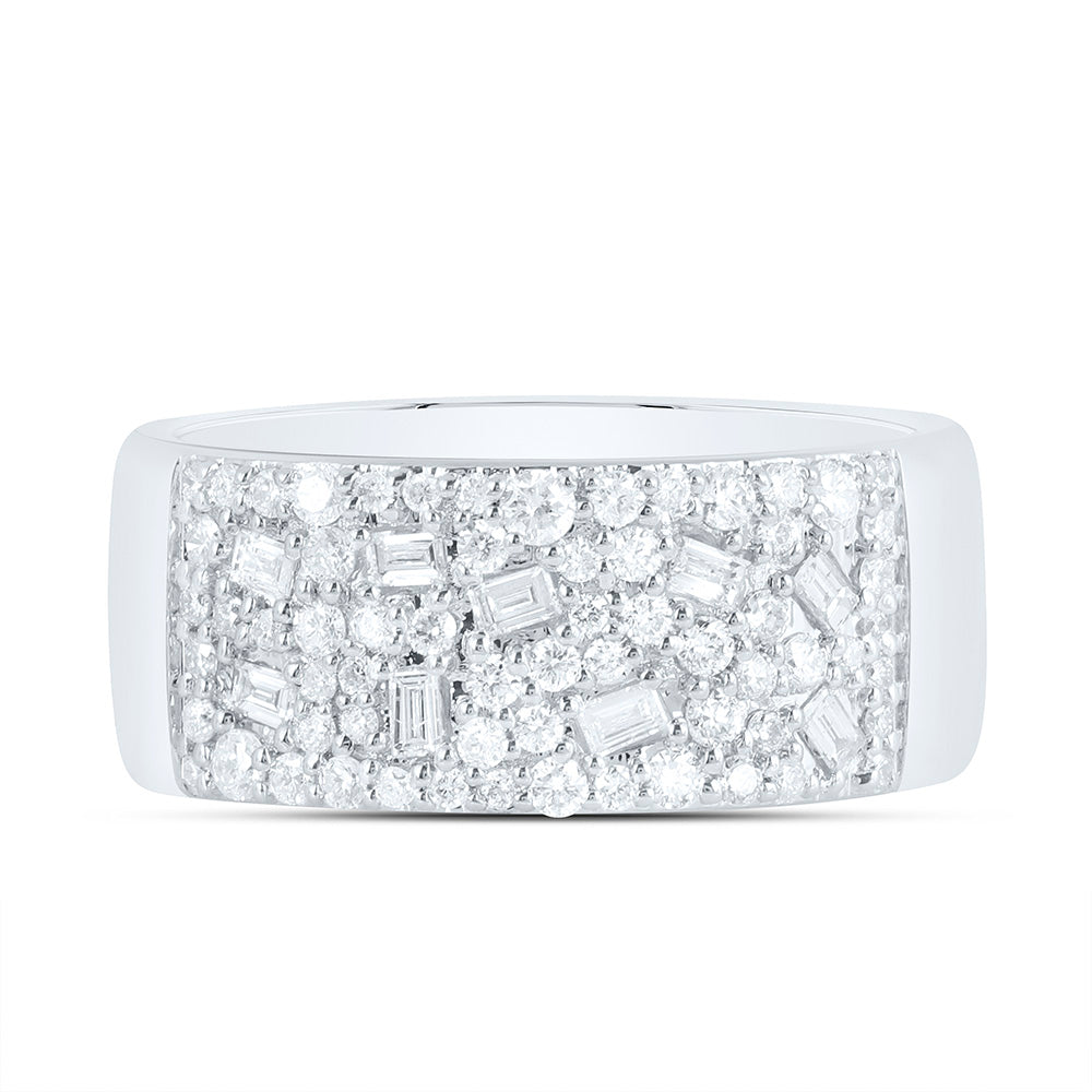 14k Gold 5/8 CTW-Natural Diamond Fashion Band