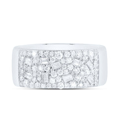 14k Gold 5/8 CTW-Natural Diamond Fashion Band