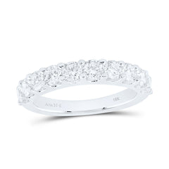 18k Gold 1 1/2 CTW-Natural Diamond Elite Fashion Ladies Band