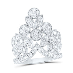 14k Gold 1 7/8 CTW-Natural Diamond Fashion Ring