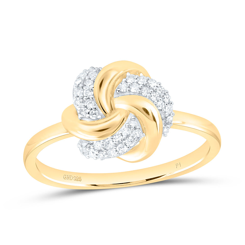Sterling Silver 1/6 CTW-Natural Diamond Gift Ring