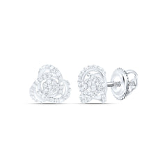 Sterling Silver 1/4 CTW-Natural Diamond Gift Earring