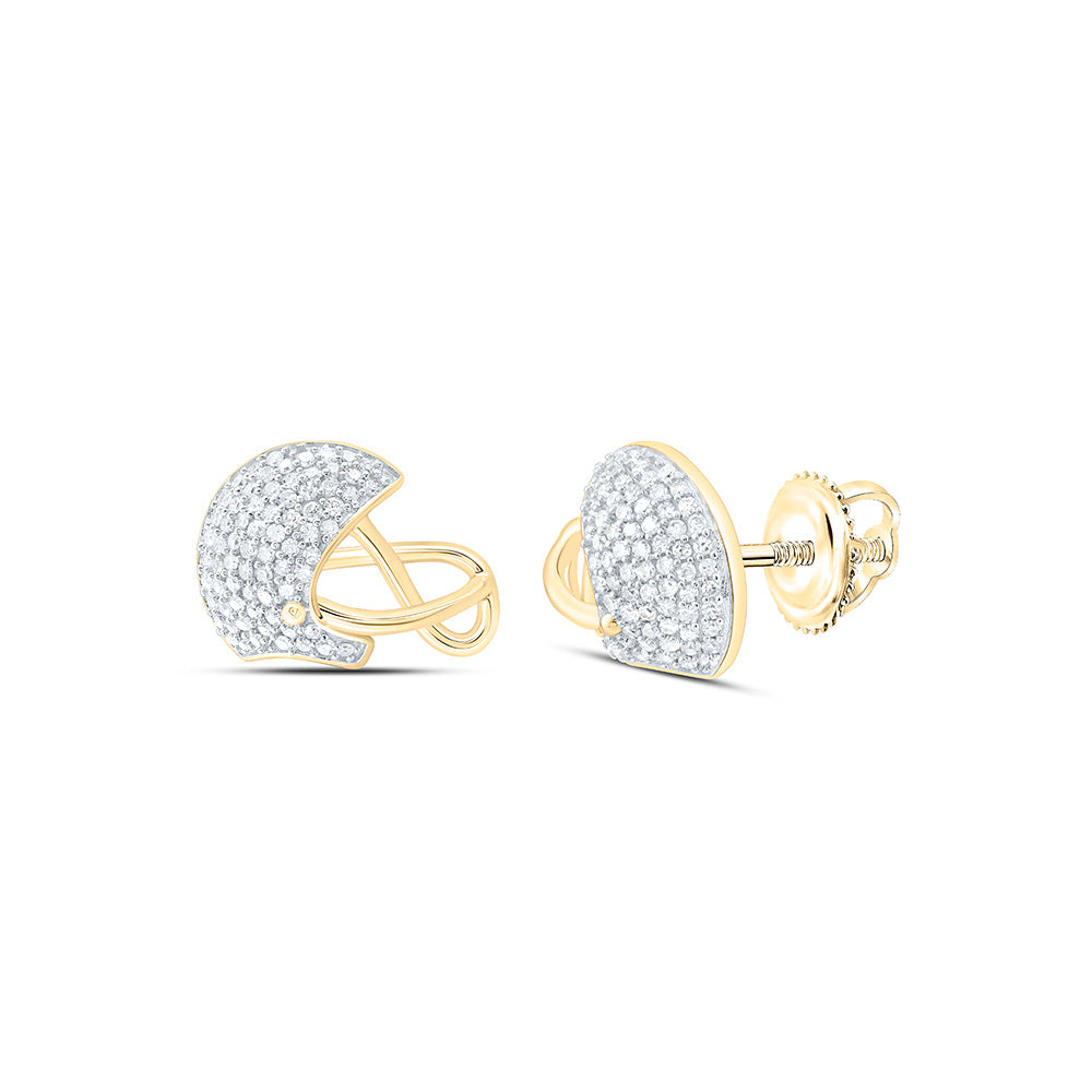 10k Gold 1/3 CTW-Natural Diamond Gift Earring
