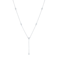 14k Gold 5/8 CTW-Natural Diamond Fashion Necklace(18 Inch + 1 1/2 Inch Chain)