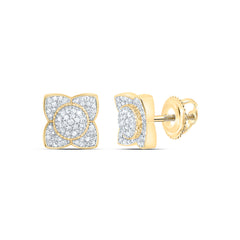 Sterling Silver 3/8 CTW-Natural Diamond Gift Earring