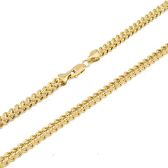10k Yellow Gold Solid Franco 1.4gms to 37.4gms Chain 0.75MM to 3MM Necklace 14" to 30"