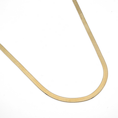 10k Yellow Gold Herringbone Necklace 3gms to 58.5gms Chain 3MM to 14MM Lengths Available 16" to 26"