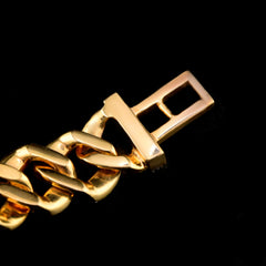 10k Yellow Gold Men 5.12CTW Natural Diamond Cuban Bracelet 38.1g 8 Inch Armlet