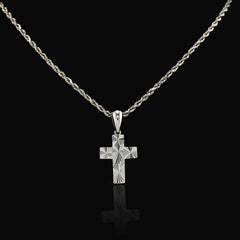 Pure 10k Yellow Gold Religious Cross Charm Pendant 1.2g Unisex Adults Charm