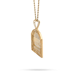 10k Yellow Gold 1.4CTW Natural Diamond Last Supper Religious Pendant 19.9g Charm