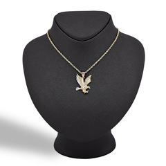 Pure 10k Yellow Gold Eagle Pendant 2g Unisex Adults Charm