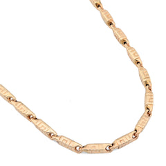 19MM 10k Yellow/White Gold Two Tone Gucci Link 26" Mens Necklace Chain 55gms