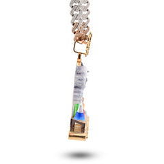 10k Yellow Gold 2.02 CTW Science Kid 39.7gm Charm Pendant