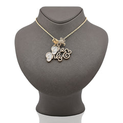 10k Yellow Gold "One & Only" Lion Bail 2.87CT Round/Baguette Diamond 13g Pendant