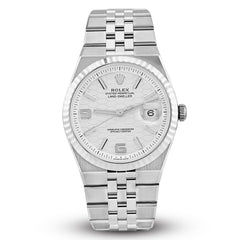 Rolex Land Dweller All Steal Fluted Bezel Jubilee Band Brand New Watch