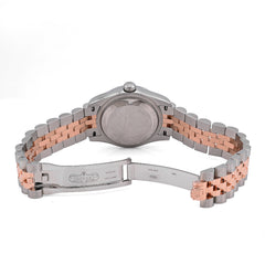 31MM Rolex Datejust 2CTW Natural Diamond Pink Dial Face Diamond Bezel Jubilee Band Rose/White Tone Watch