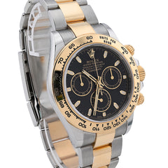 Rolex Cosmograph Daytona 40MM 2 Tone Oystersteel & 18K Gold Box/Card 116503 Men Watch
