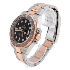 Rolex GMT-Master II Rootbeer 40MM Two-Tone Everose Oyster Band Men Watch 126711CHNR Full Set