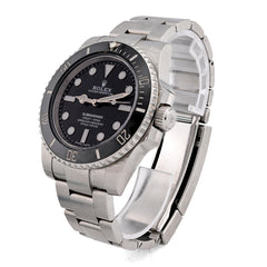 Rolex Submariner 40MM Black Face No Date Men Watch 124060 All Original