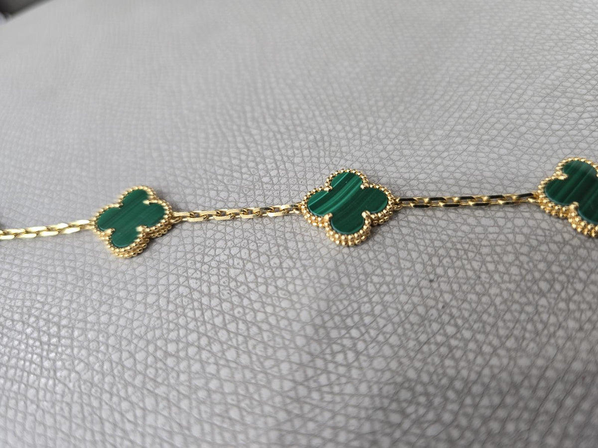 18kt gold Clover Bracelet