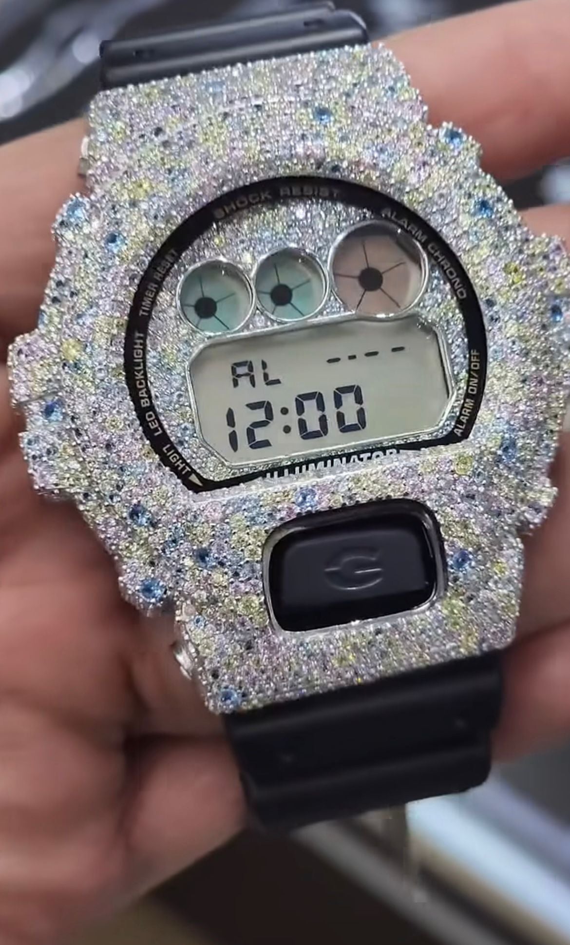 Casio G-Shock VS Moissanite Watch - Buy and Get one for FREE