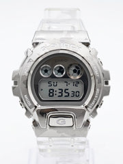 Casio G-Shock GM-6900SCM Silver Camouflage Clear Band Digital Men's Watch