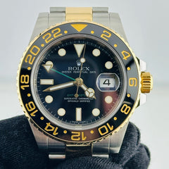 Rolex GMT-Master II Black Dial on Oyster Bracelet Ref. 116713 2008
