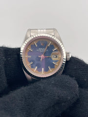 Rolex Datejust Lady Blue Dial on Jubilee D Link Bracelet Ref. 6917 1981