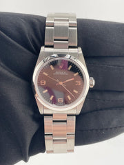 Rolex Oyster Perpetual Black Dial on Oyster Ref. 77080
