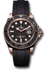 Rolex Yacht-Master 37 Matt Black Dial on Oysterflex Ref. 268655 Card 2018