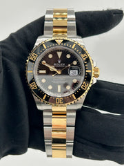 Rolex Sea-Dweller 43 Black Dial on 2 Tone Oyster Bracelet Ref. 126603 Card 2020