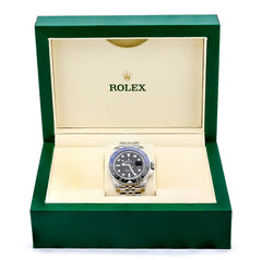 Rolex GMT Master-II Batgirl Jubilee Band Stainless Steel Box/Card Full Set 126710BLNR