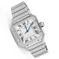 Cartier De Santos 40MM Roman Numeral Original Dial Full Set Box/Card