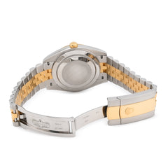 All Factory 41MM Rolex Datejust Jubilee SS/18k Gold Champagne Dial Fluted Watch