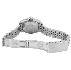 Rolex Datejust 26MM All Steel MOP Diamond Dial Fluted Bezel Jubilee Band Womens Watch