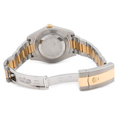 All Factory 41MM Rolex Datejust Oyster SS/18k Gold  Champagne Dial Fluted Watch