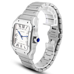 Cartier De Santos 40MM Roman Numeral Original Dial Full Set Box/Card