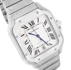 Cartier De Santos 40MM Roman Numeral Original Dial Full Set Box/Card
