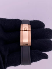 Rolex Yacht-Master 37 Matt Black Dial on Oysterflex Ref. 268655 Card 2018