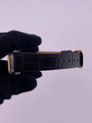 Rolex Datejust 36 Champagne Stick Dial on Generic Leather Strap Ref. 16013