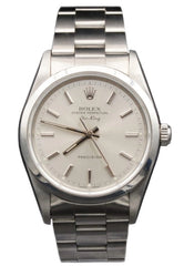 Rolex Air-King Silver Stick Dial on Oyster Bracelet Ref. 14000 1990