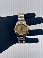 Rolex Daytona Champagne Index Dial on Oyster Ref. 116503 Card 2021