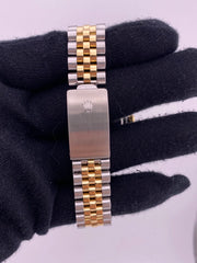 Rolex Datejust 36 Champagne Linen Stick Dial on Jubilee Ref. 16013