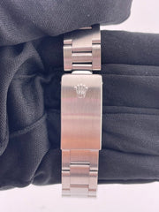 Rolex Air-King Silver Stick Dial on Oyster Bracelet Ref. 14000 1990