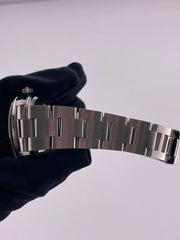 Rolex Air-King Silver Stick Dial on Oyster Bracelet Ref. 14000 1990