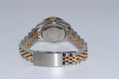 26MM Rolex DateJust Two-tone SS/10k Gold 1.5CTW Natural Diamond Dial Jubilee Band Watch