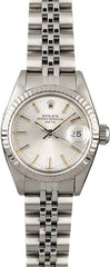Rolex Datejust Lady Silver Stick Dial on Jubilee Ref. 69174 Papers 1991