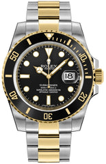 Rolex Submariner Black Dial on Oyster Bracelet Ref. 116613LN Card 2010