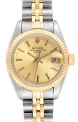 Rolex Date Lady Champagne Stick Dial on Jubilee Ref. 6917 1984