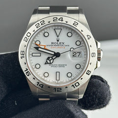 Rolex Explorer II White Dial on Oyster Bracelet Ref. 226570 Card 2024